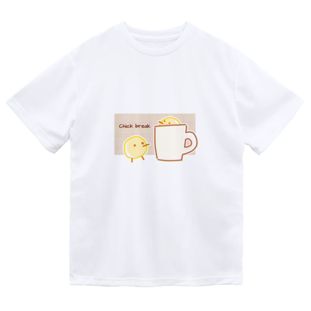 日向のレジャーシート。のChick break Dry T-Shirt