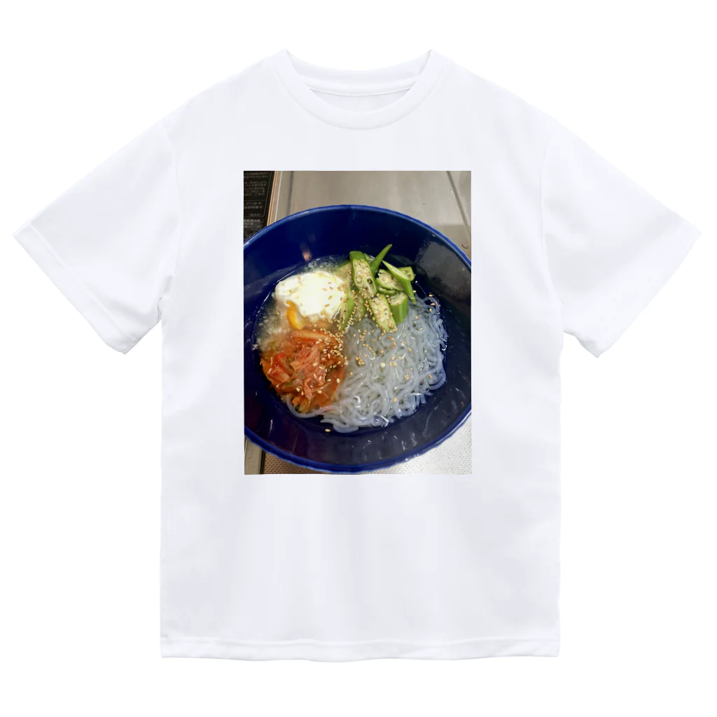 mnyoのしらたき冷麺Tシャツ ドライTシャツ