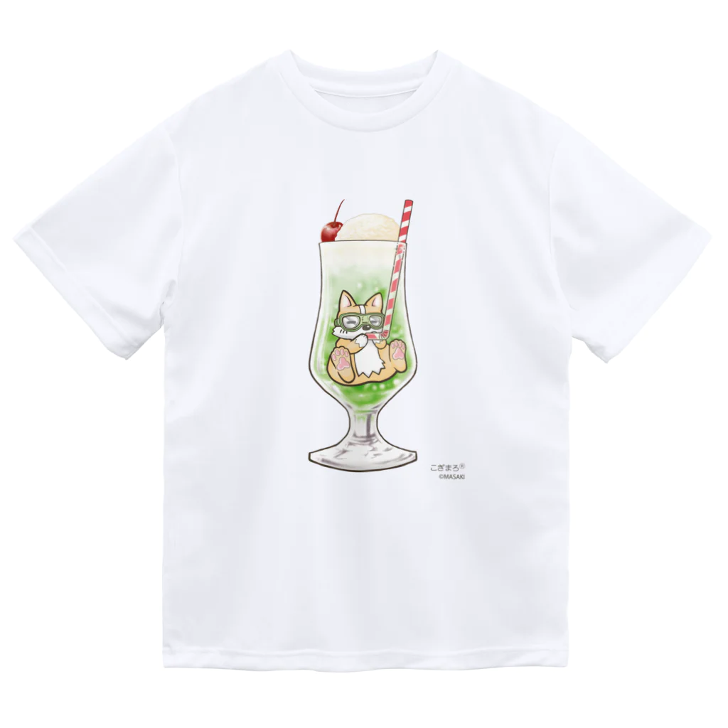 こぎまろの夏だ！ そうだ！ クリームソーダ！ ドライTシャツ