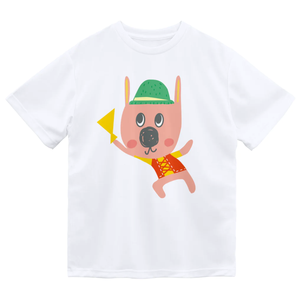 幸せメロディでぴょんぴょんぴょーん💗のうさぎの応援団💗 Dry T-Shirt