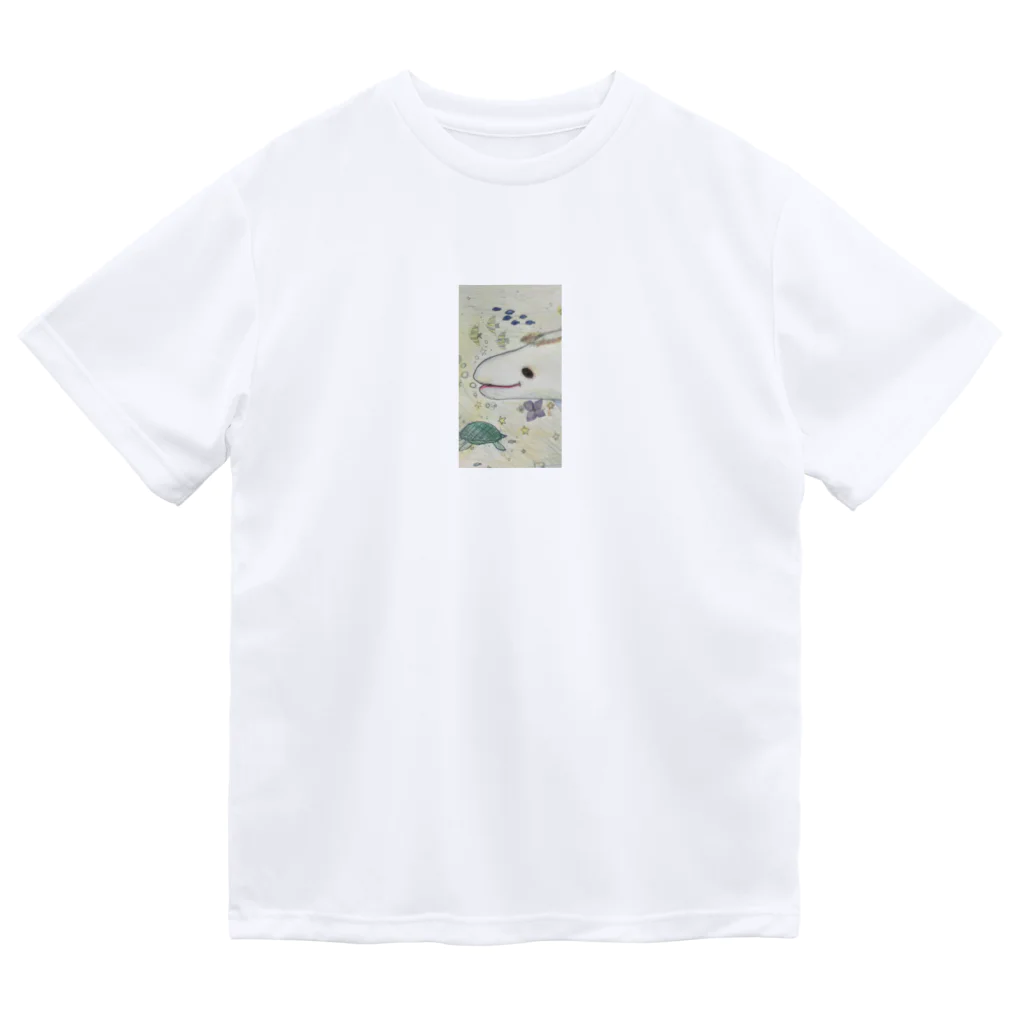 涼の居場所の白いるかの深海世界 Dry T-Shirt