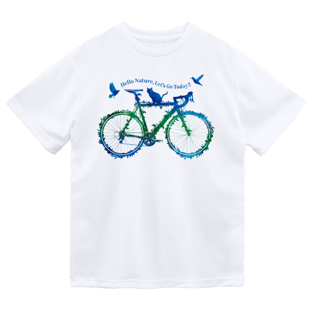 MessagEのNature's Bicycle ドライTシャツ