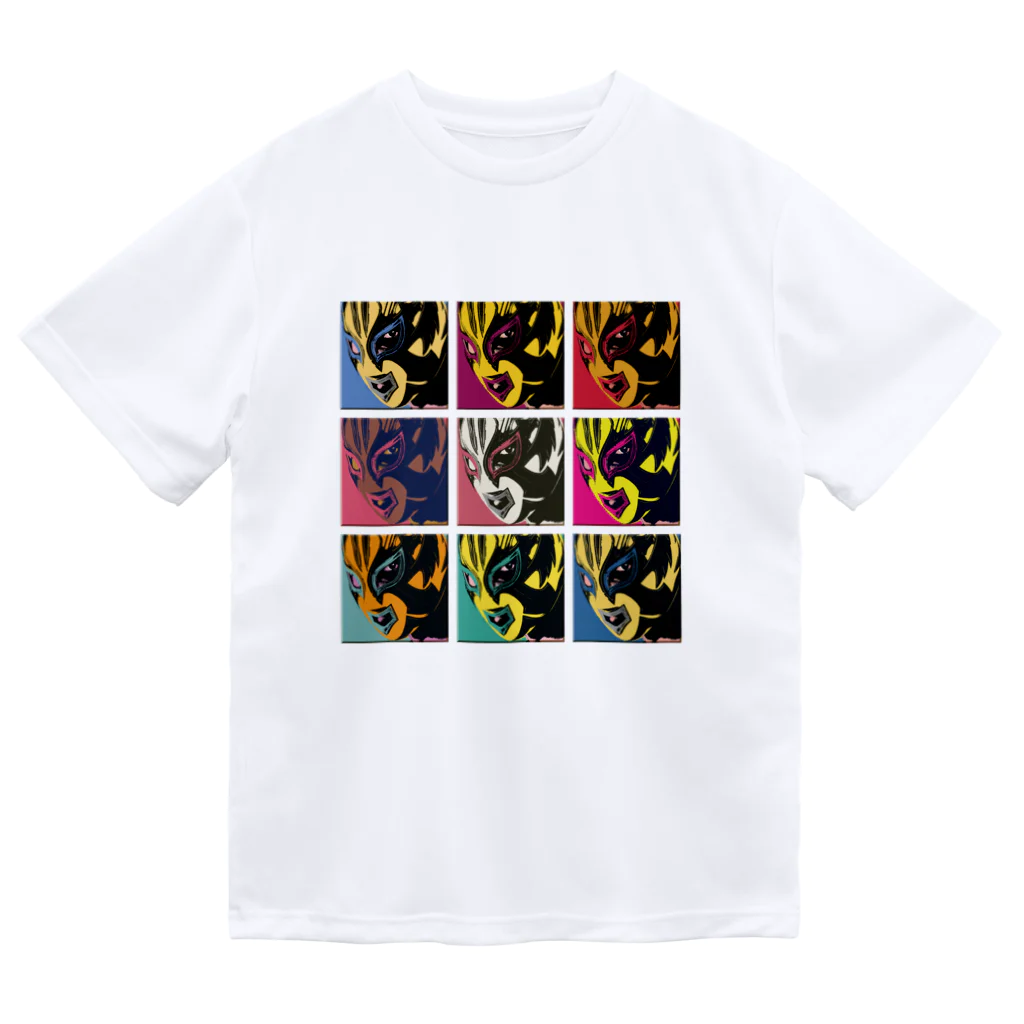 覆面MANIA＆CMLLの覆面MANIA "ANIVERSARIO 10" ドライTシャツ