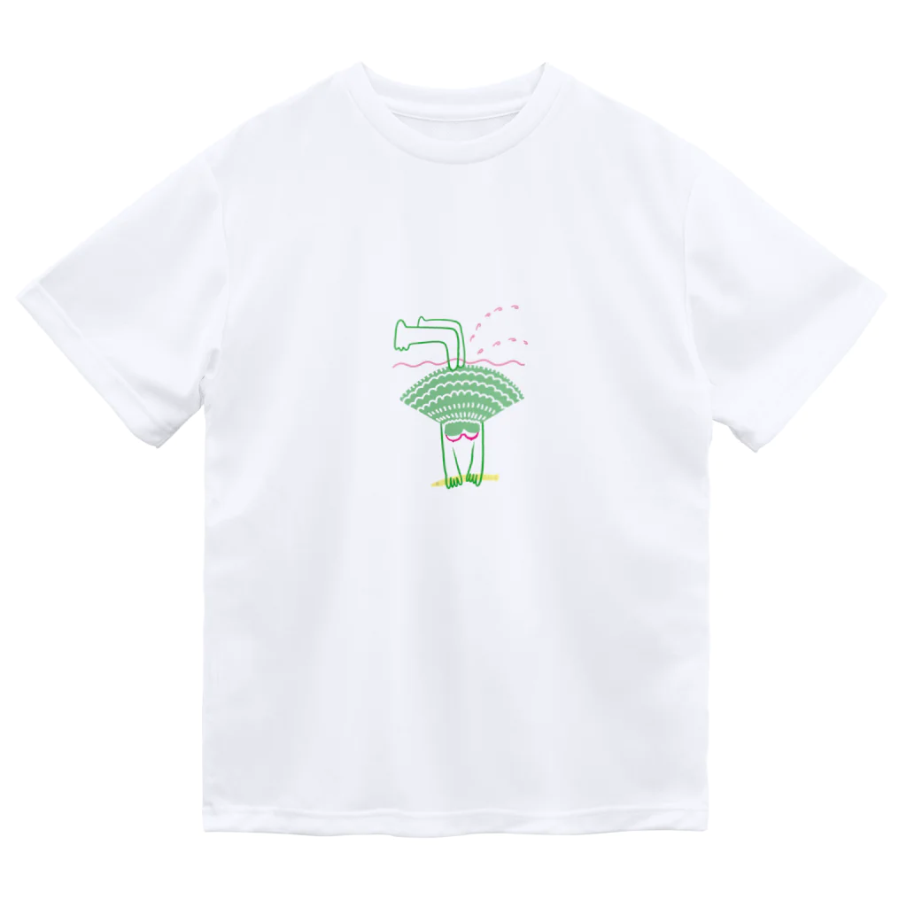 すずきえりーんのおよぐヒト ドライTシャツ