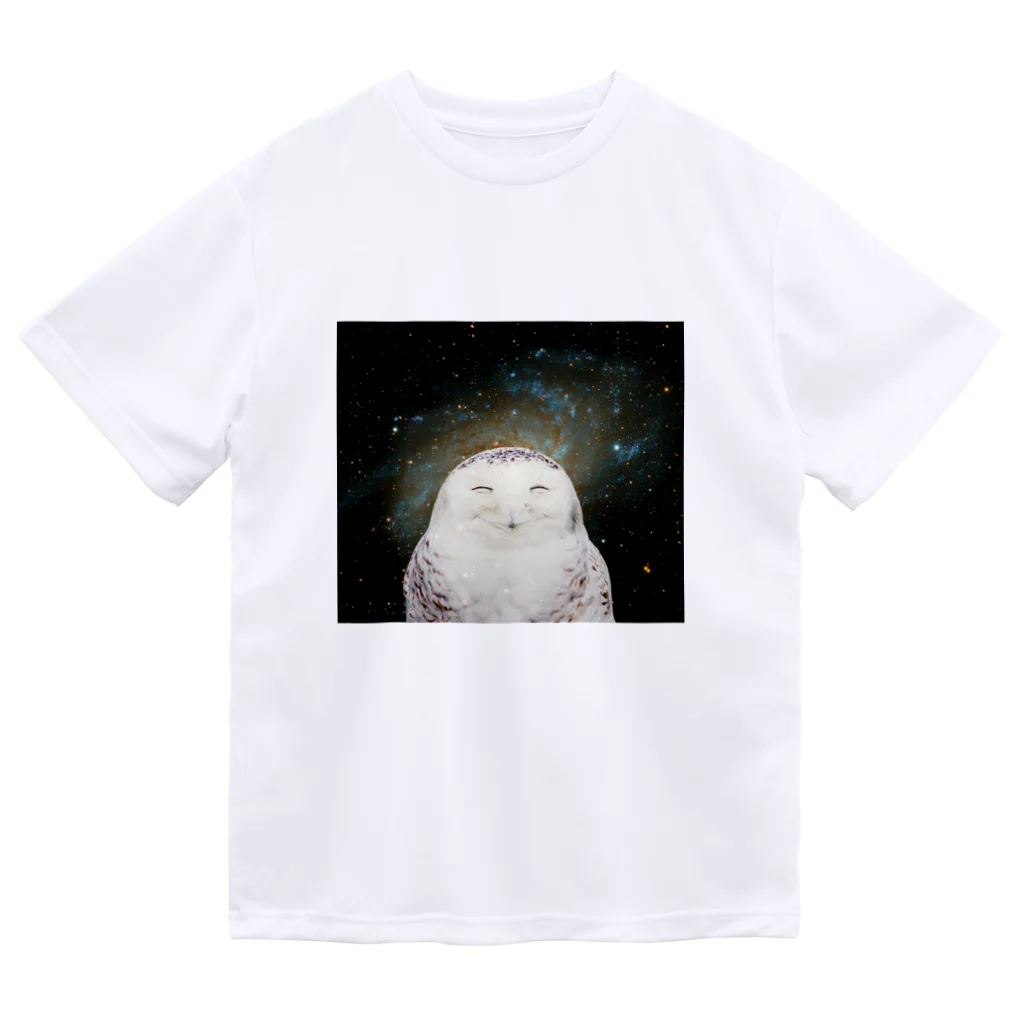 SpaceAnimal -スペースアニマル-の宇宙梟 Dry T-Shirt