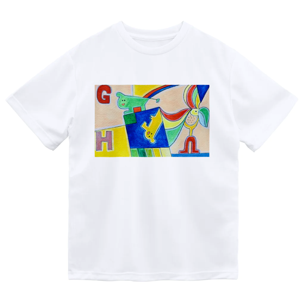 こたまめストアのもじもじくん Dry T-Shirt