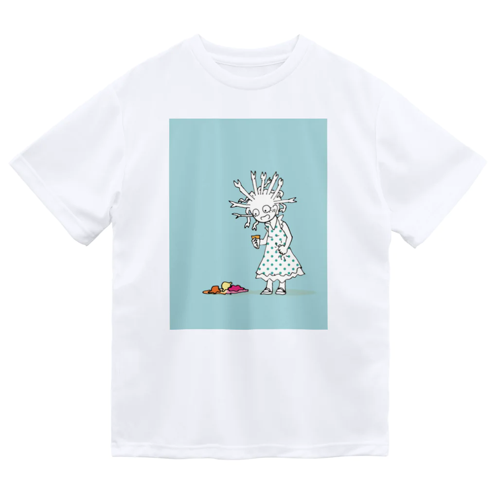 杜の魚のメドゥーサとアイスクリンの悲劇 Dry T-Shirt