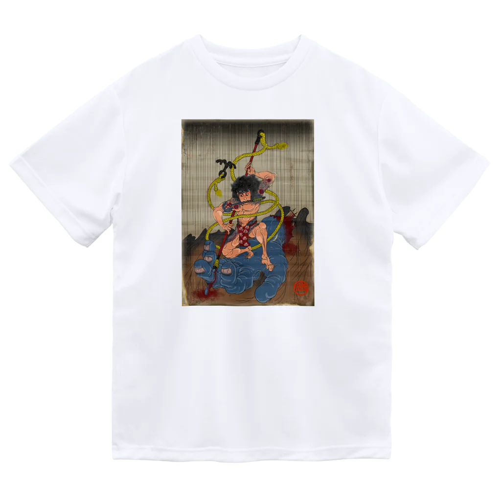 nidan-illustrationの"武者絵" 3-#1 ドライTシャツ