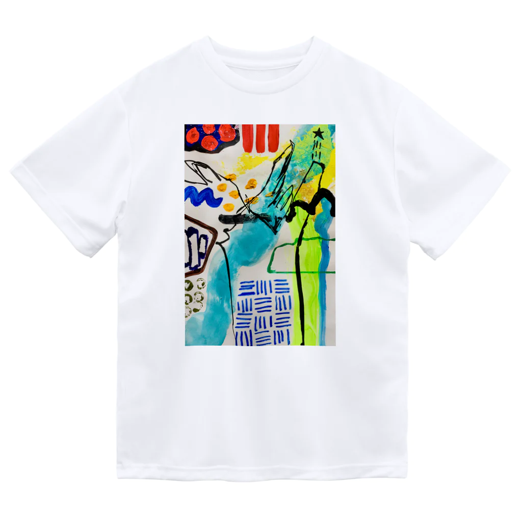 ヒラモトユミエの抽☆象 Dry T-Shirt