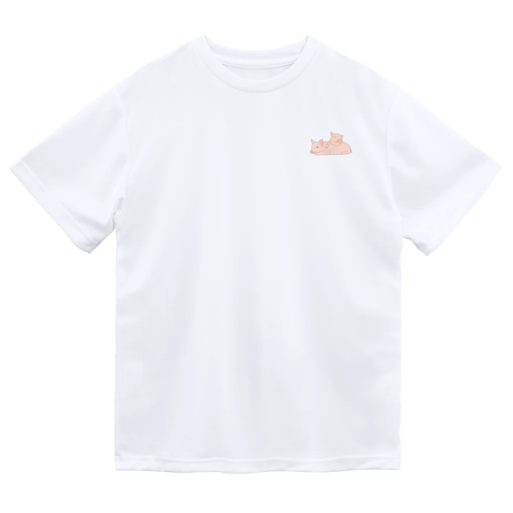 Hihitoの2ひきのこぶた Dry T-Shirt