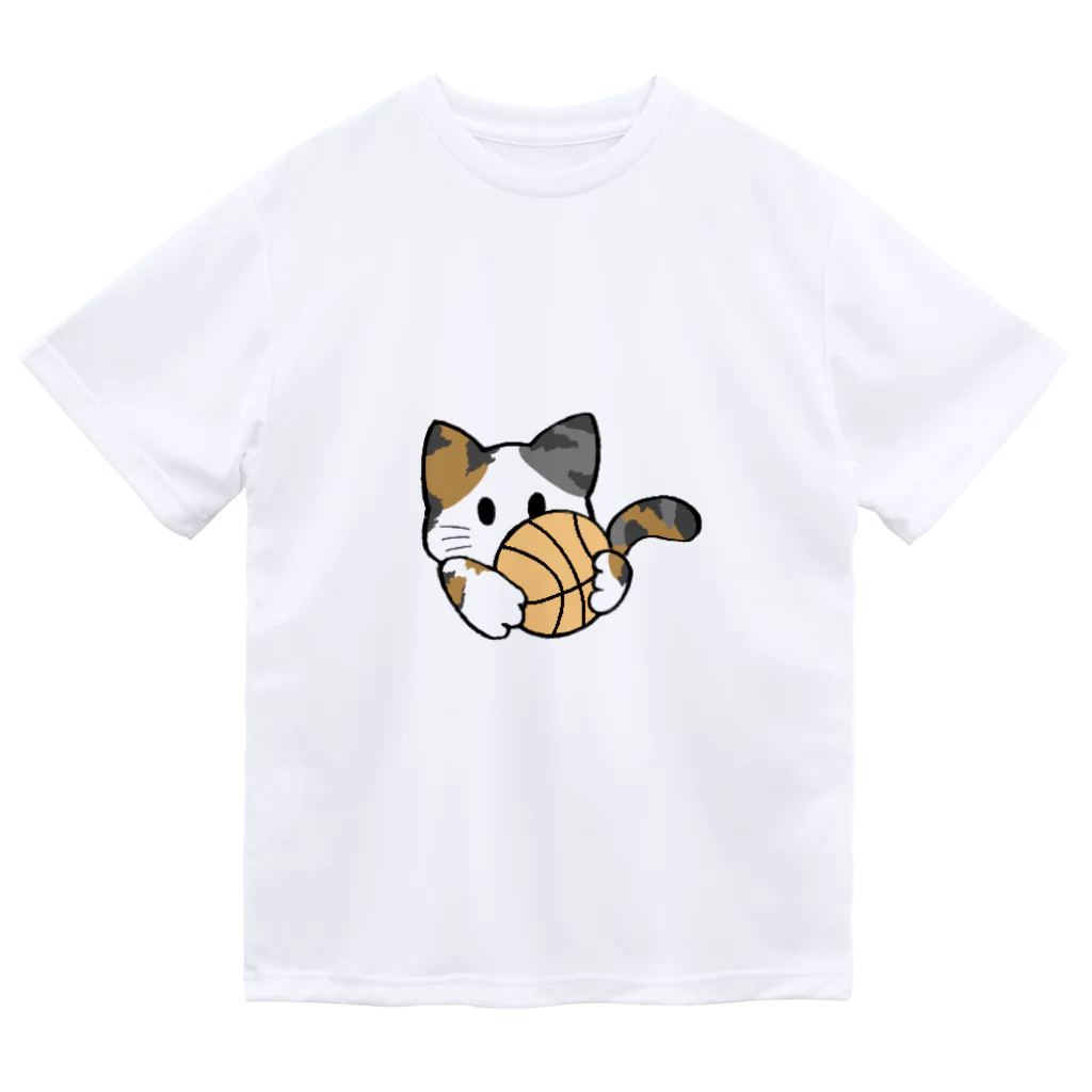 グリヴェール森の雑貨のねこ【ミケ】 Dry T-Shirt