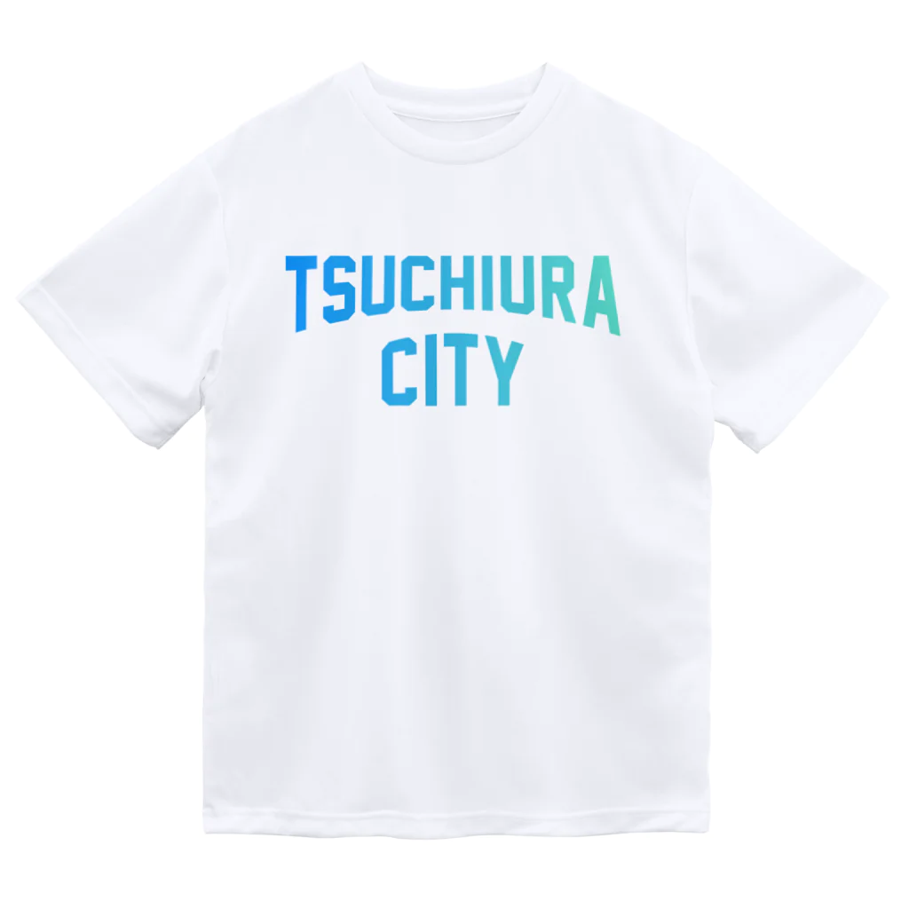 JIMOTOE Wear Local Japanの土浦市 TSUCHIURA CITY ロゴブルー Dry T-Shirt