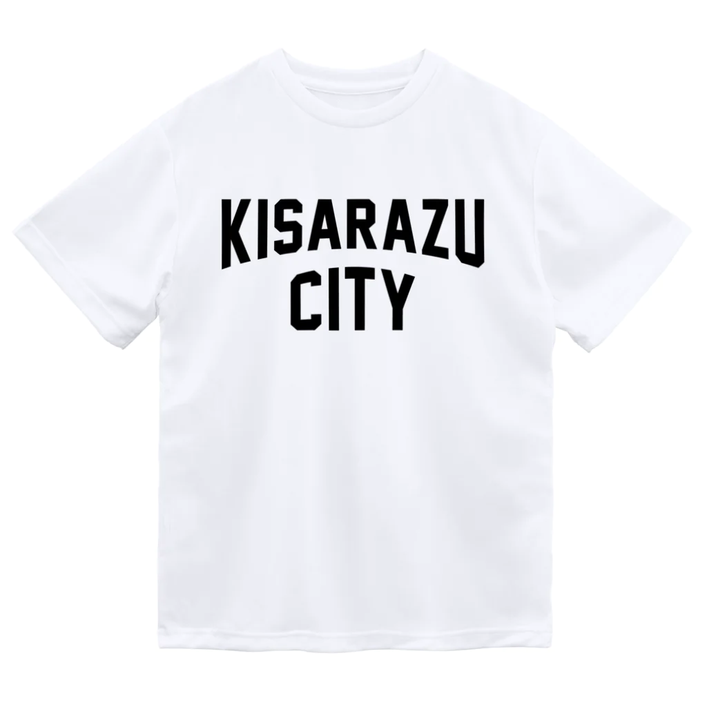 JIMOTOE Wear Local Japanの木更津市 KISARAZU CITY ロゴブラック Dry T-Shirt