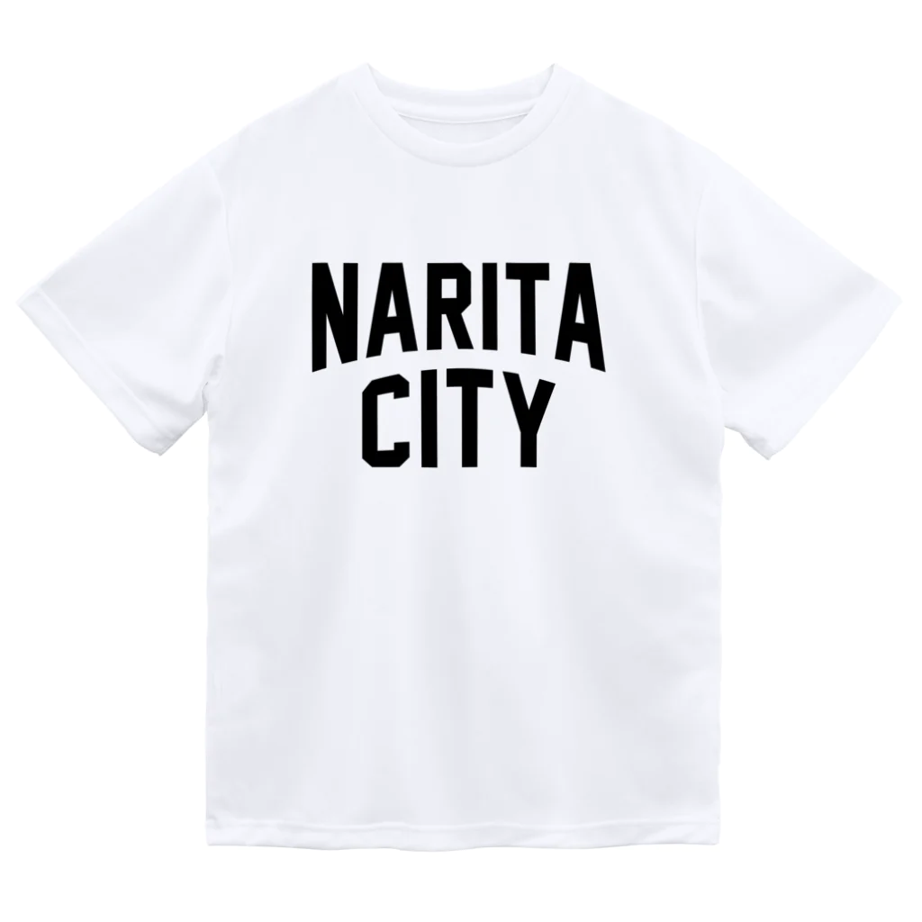 JIMOTOE Wear Local Japanの成田市 NARITA CITY ロゴブラック Dry T-Shirt