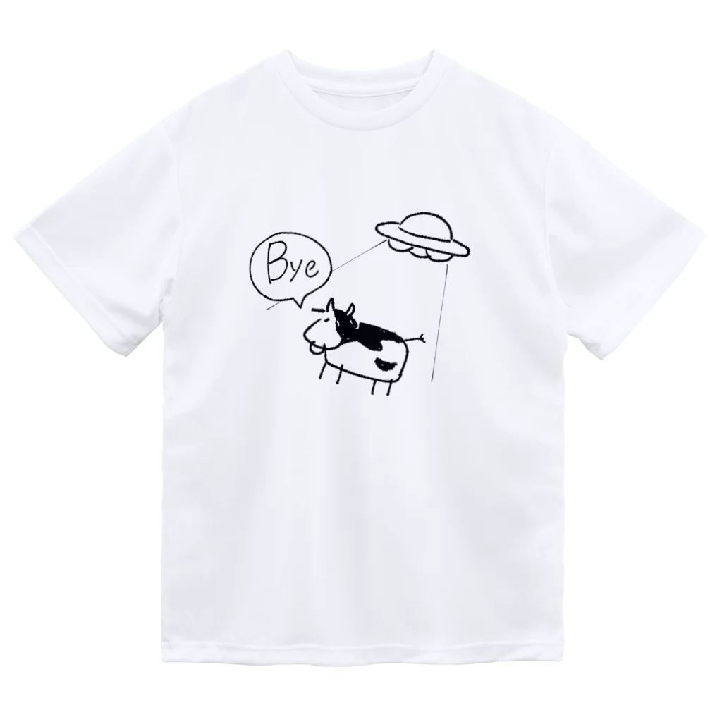 Moon_catの別れ牛 Dry T-Shirt