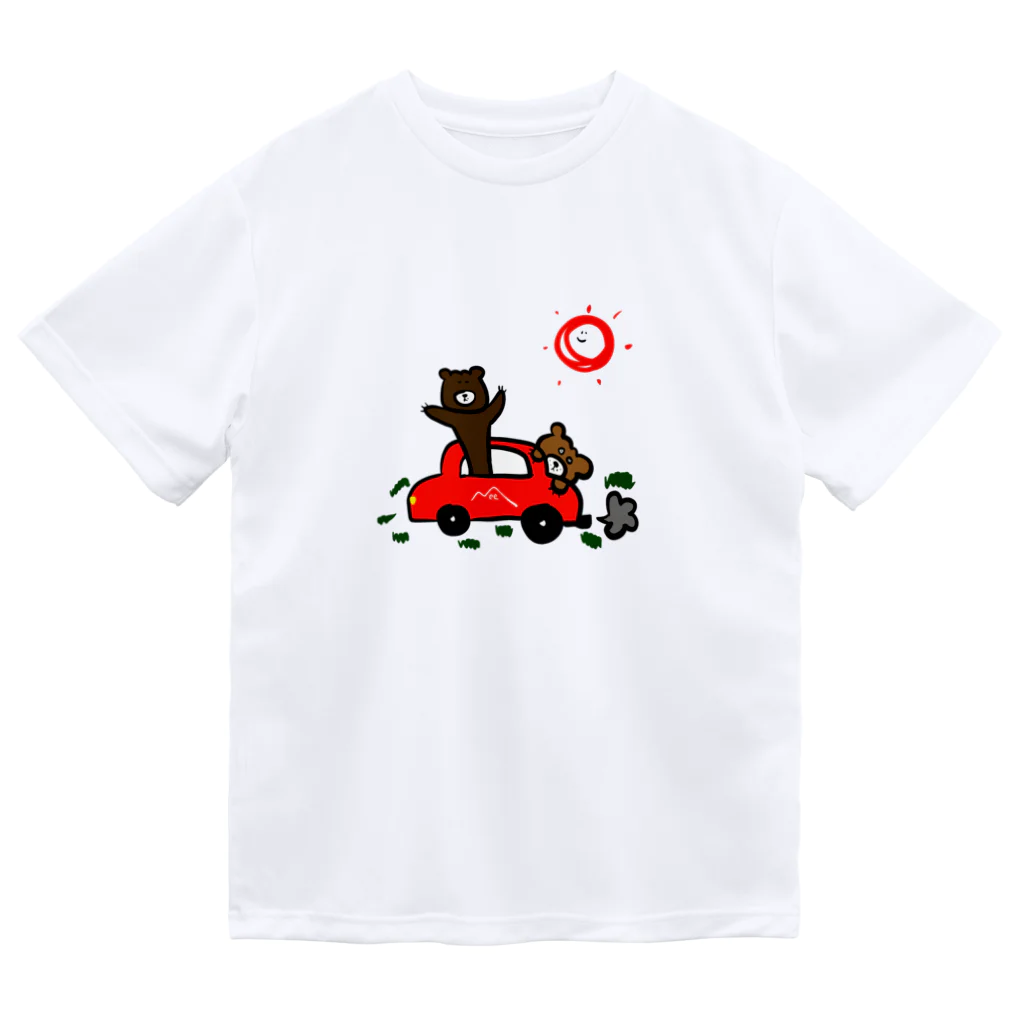 &POEMのクマ、運転始めました Dry T-Shirt