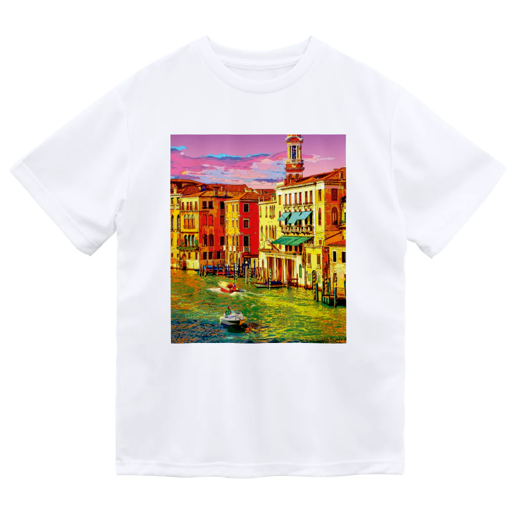 GALLERY misutawoのイタリア ヴェネツィアの夕暮れ Dry T-Shirt