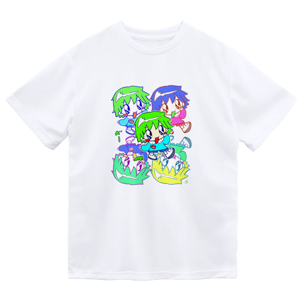 ザクロアメのおとこのっこベー ドライTシャツ