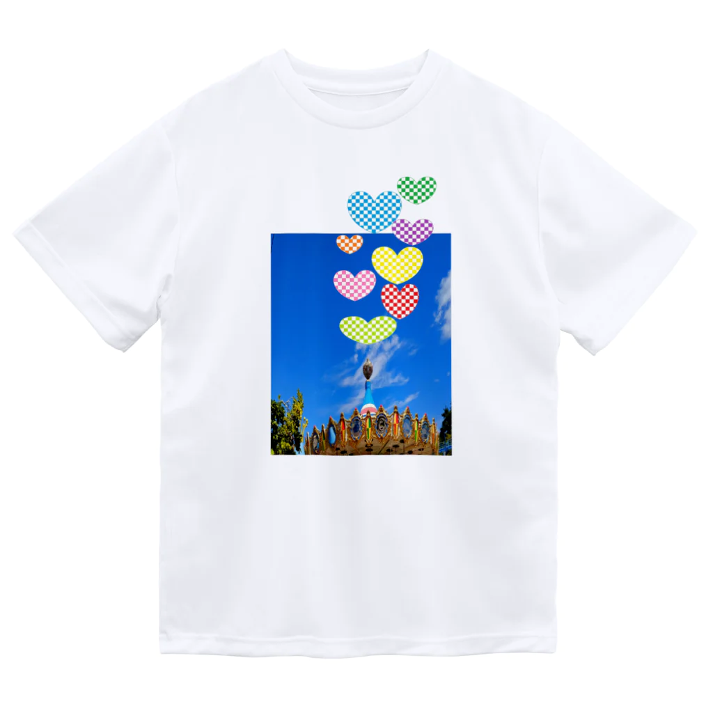 Happyーpop28c🎵のメリーゴーランドheart❤✨ ドライTシャツ