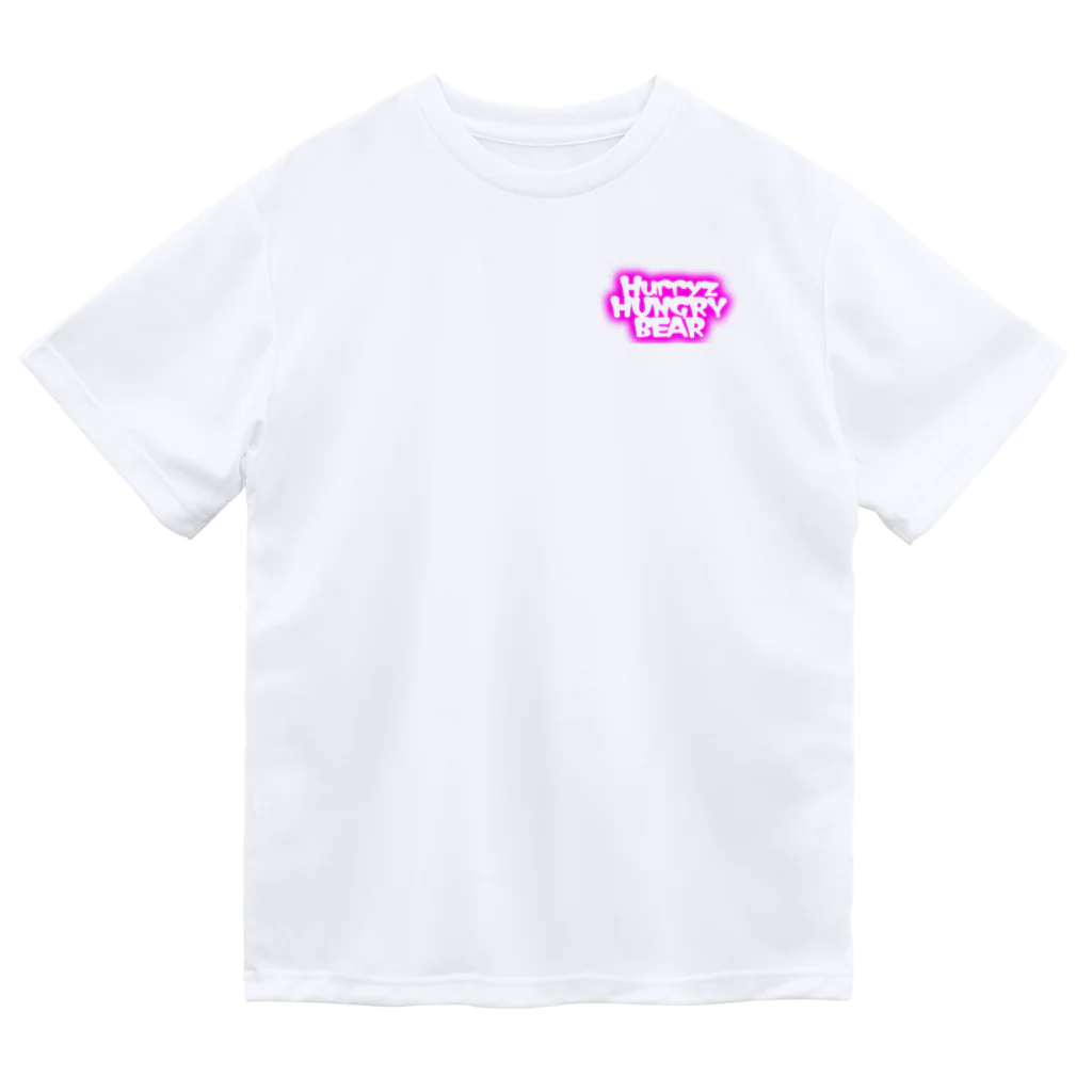 Hurryz HUNGRY BEARのHurryz HUNGRY BEAR ネオンサイン Dry T-Shirt