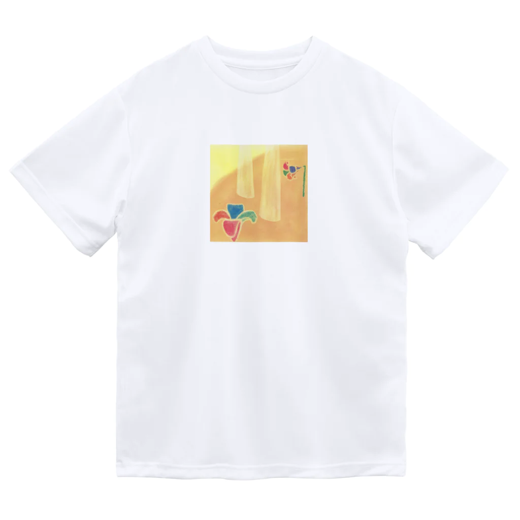 my pastel（いしはら　まさこ）の天国の花 Dry T-Shirt