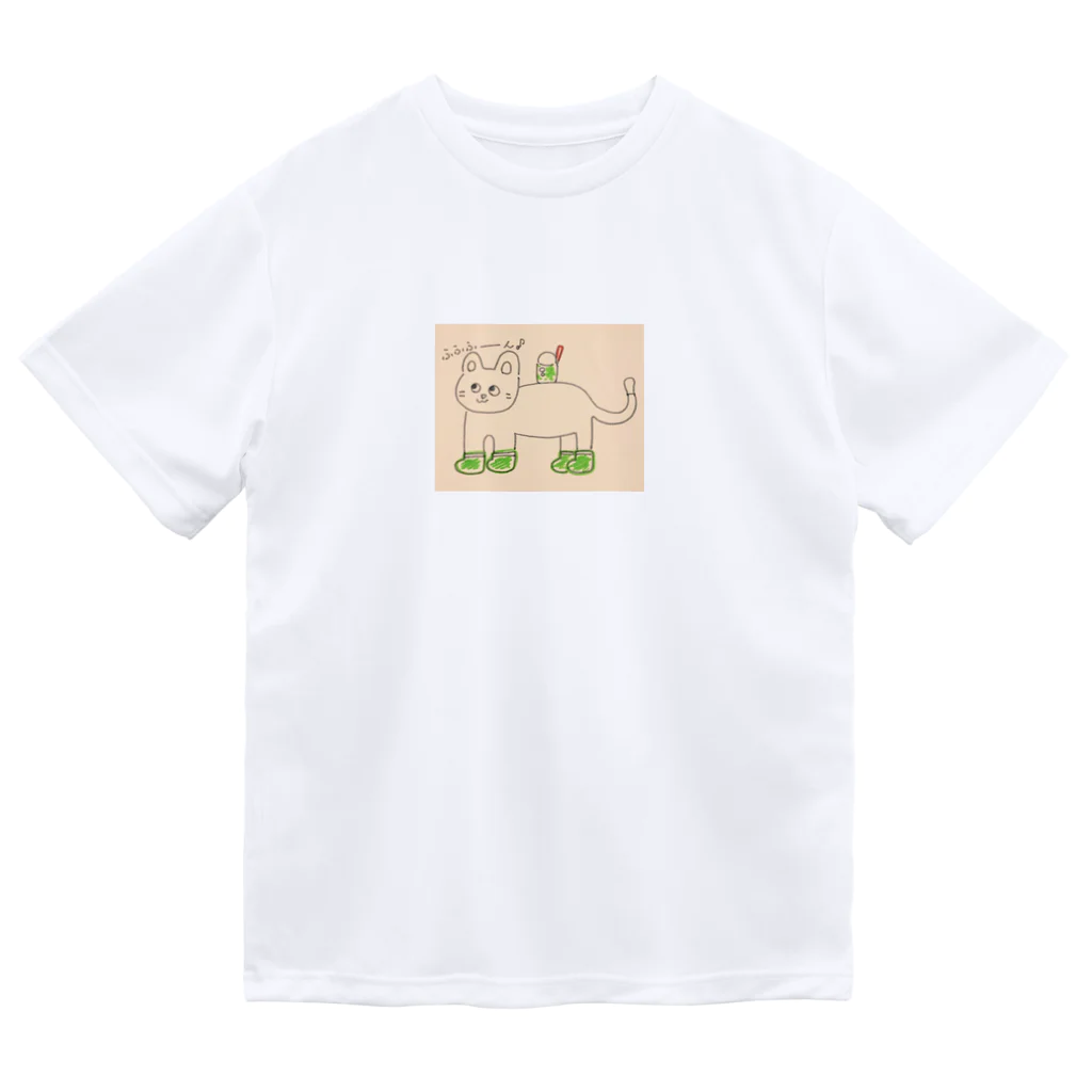 みぽぽぽshopのいまを生きる靴下ねこ Dry T-Shirt