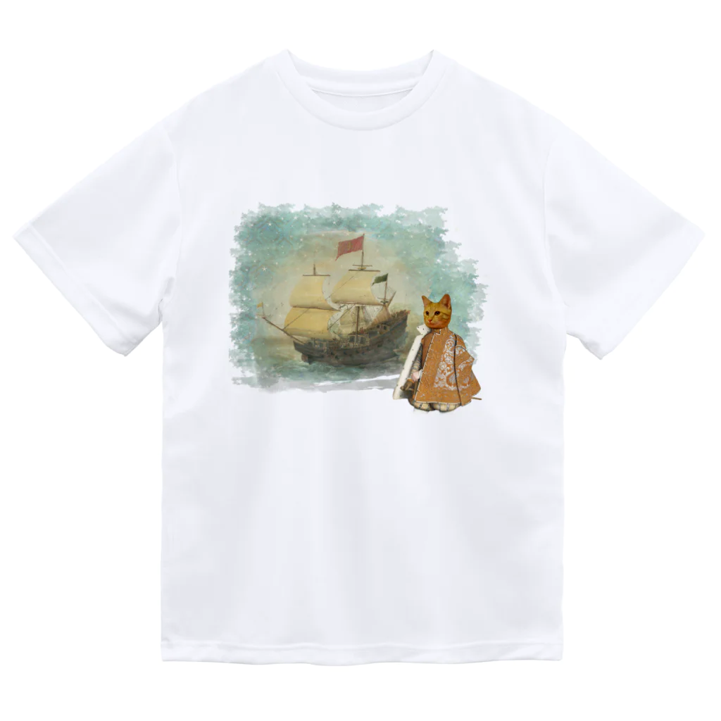 海賊猫 cocoの『うちのコ・シリーズ「ねこの王国」』 Dry T-Shirt