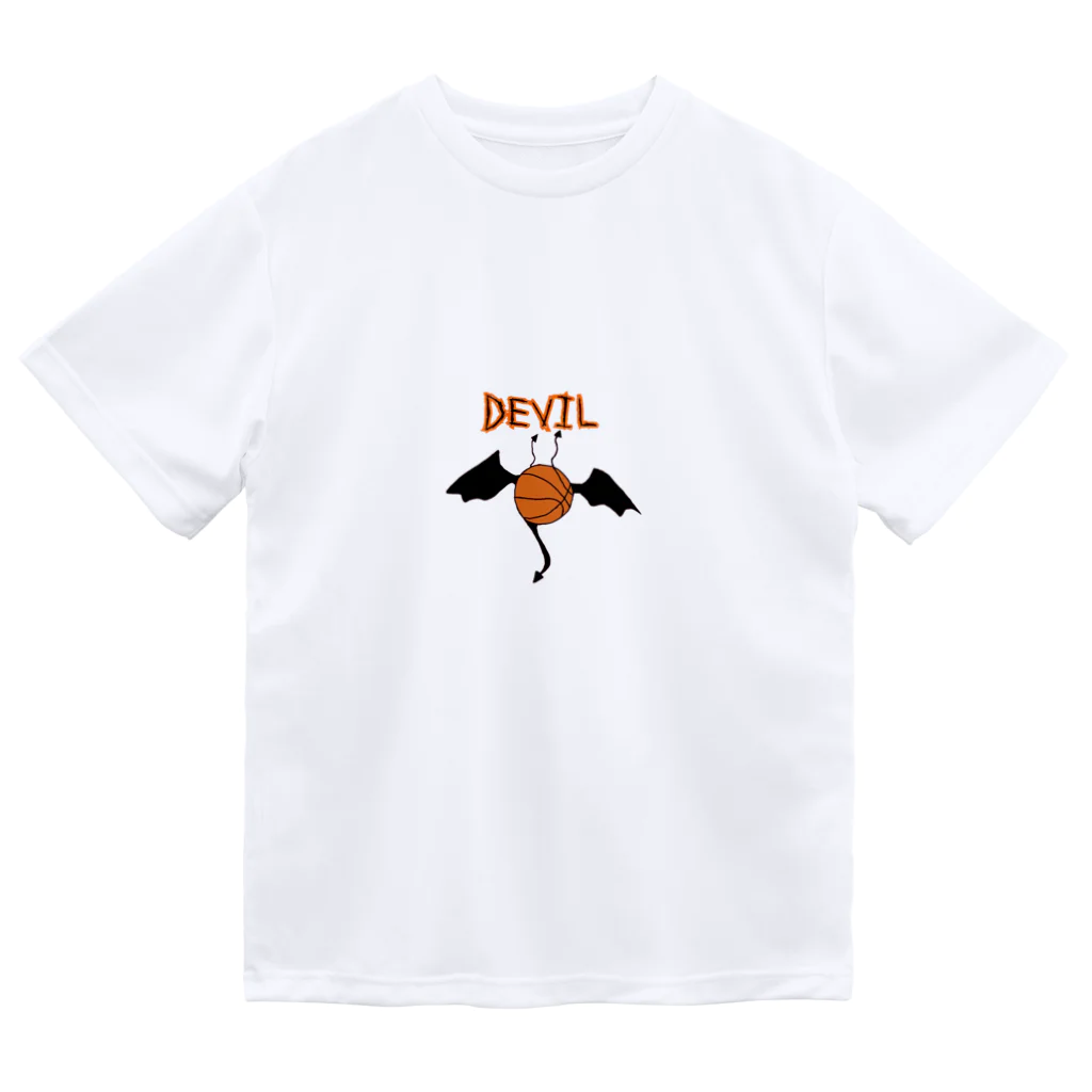 blackのbasket devil Dry T-Shirt