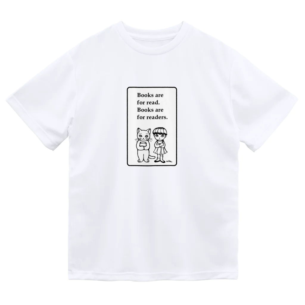 mikepunchの本と子どもたち ドライTシャツ