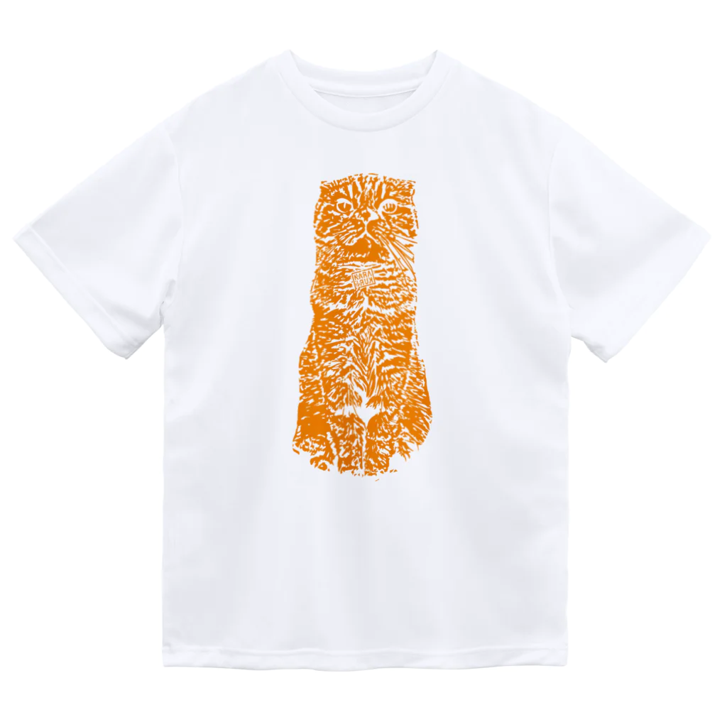 KARAKURI - Craft Beer・Sake・Natural Wine -の3周年記念デザイン（猫） ドライTシャツ