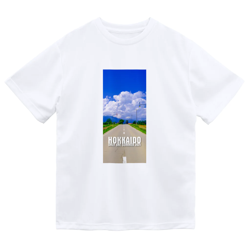 ARISEの一度きりの北海道の夏 ドライTシャツ