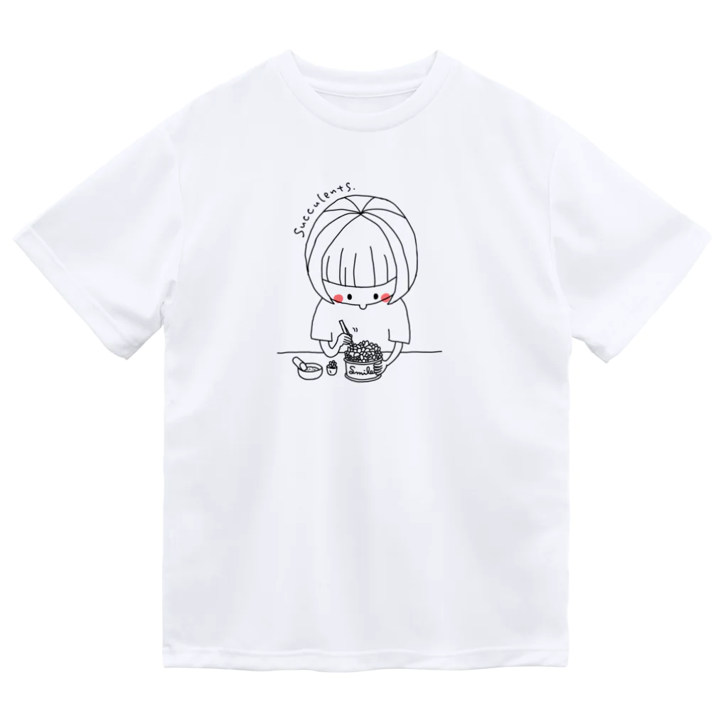 subarisuの多肉の寄せ植えをしている人② Dry T-Shirt