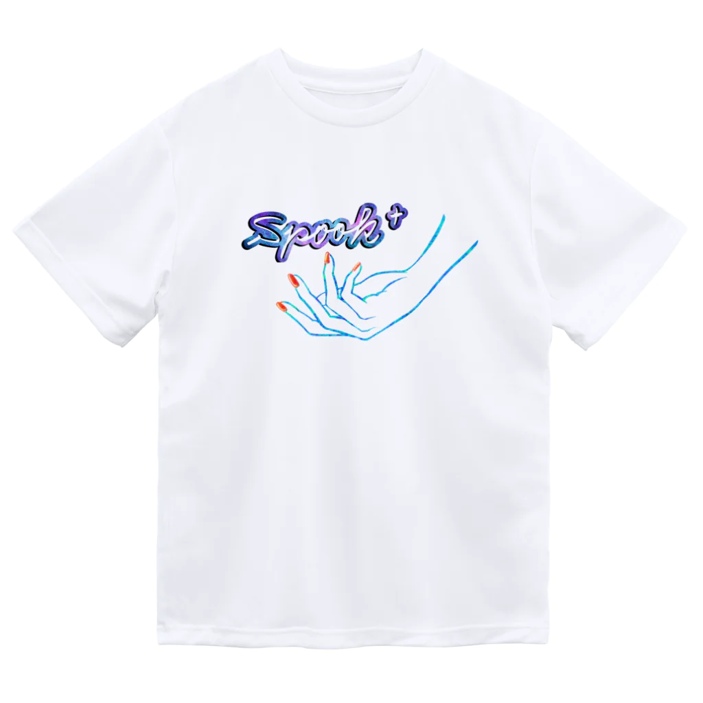 すぷー_SpooK† 絵の欠片の手 ドライTシャツ