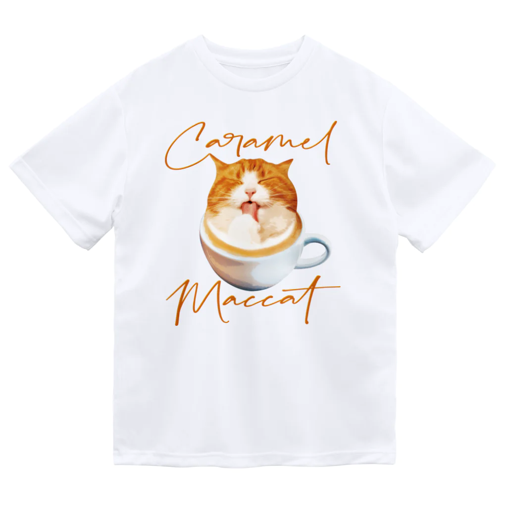 MessagEのキャラメルマッキャット ドライTシャツ