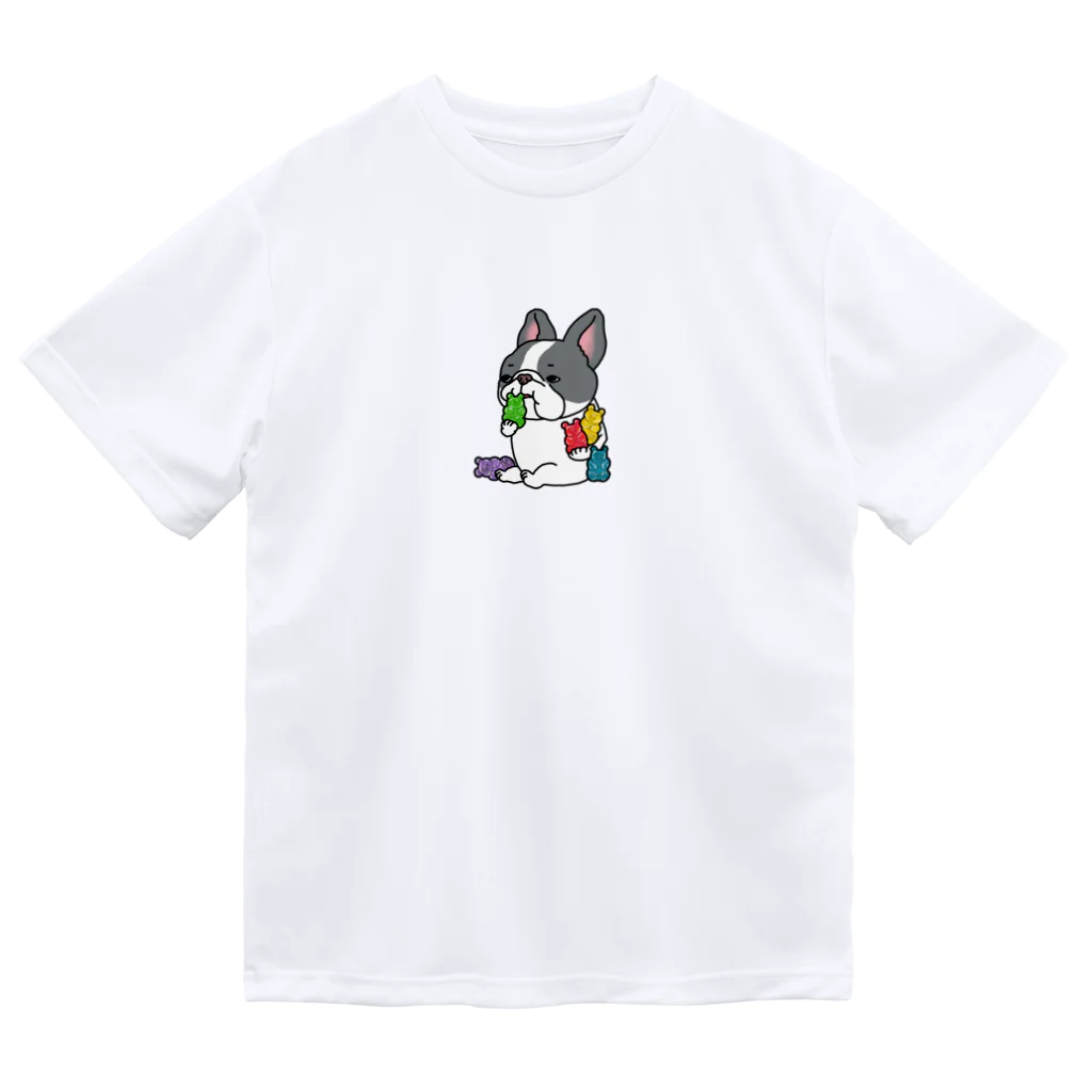 2216studioのガミィベア食べるフレブルちゃん。パイドちゃん。 ドライTシャツ