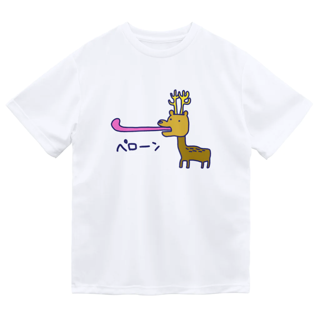 ペペロンチーニの鹿ぺローン Dry T-Shirt