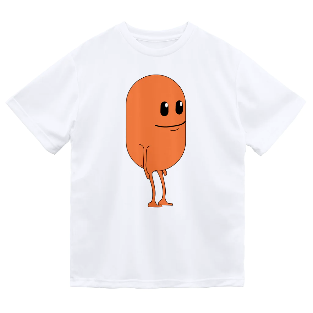 OCTOPUS_shopの名前なし_オレンジ ドライTシャツ