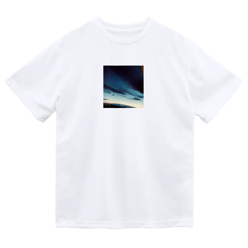 お風呂の夕焼け空2 ドライTシャツ