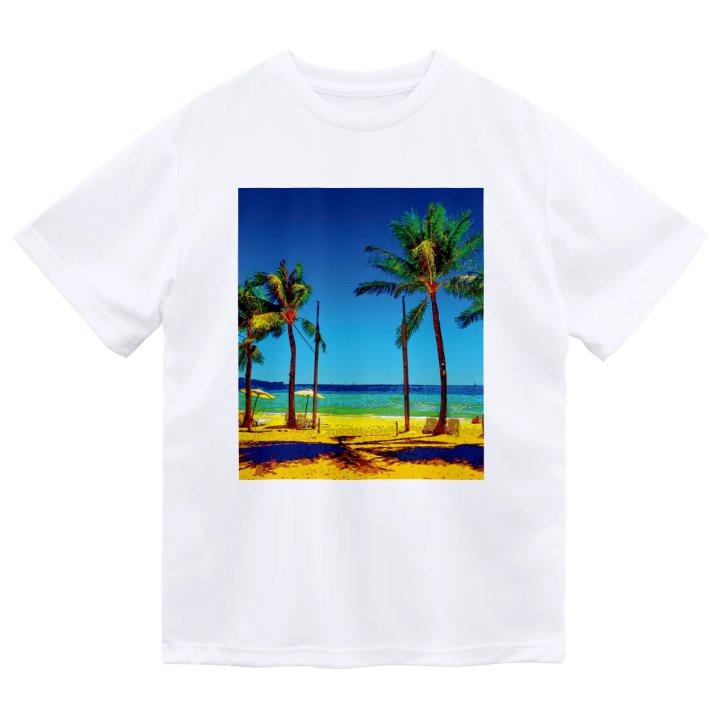 GALLERY misutawoのフィリピン ボラカイ島のビーチ ドライTシャツ