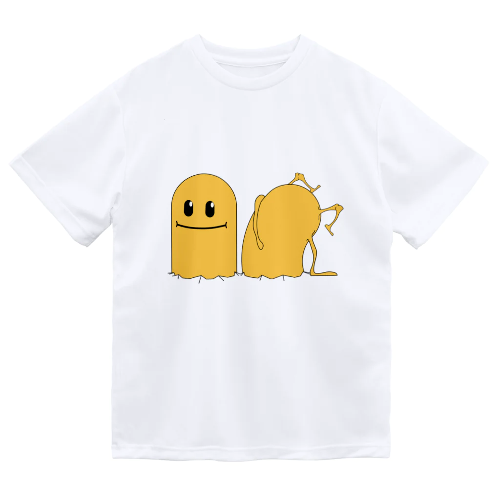 OCTOPUS_shopの名前なし_イエロー ドライTシャツ