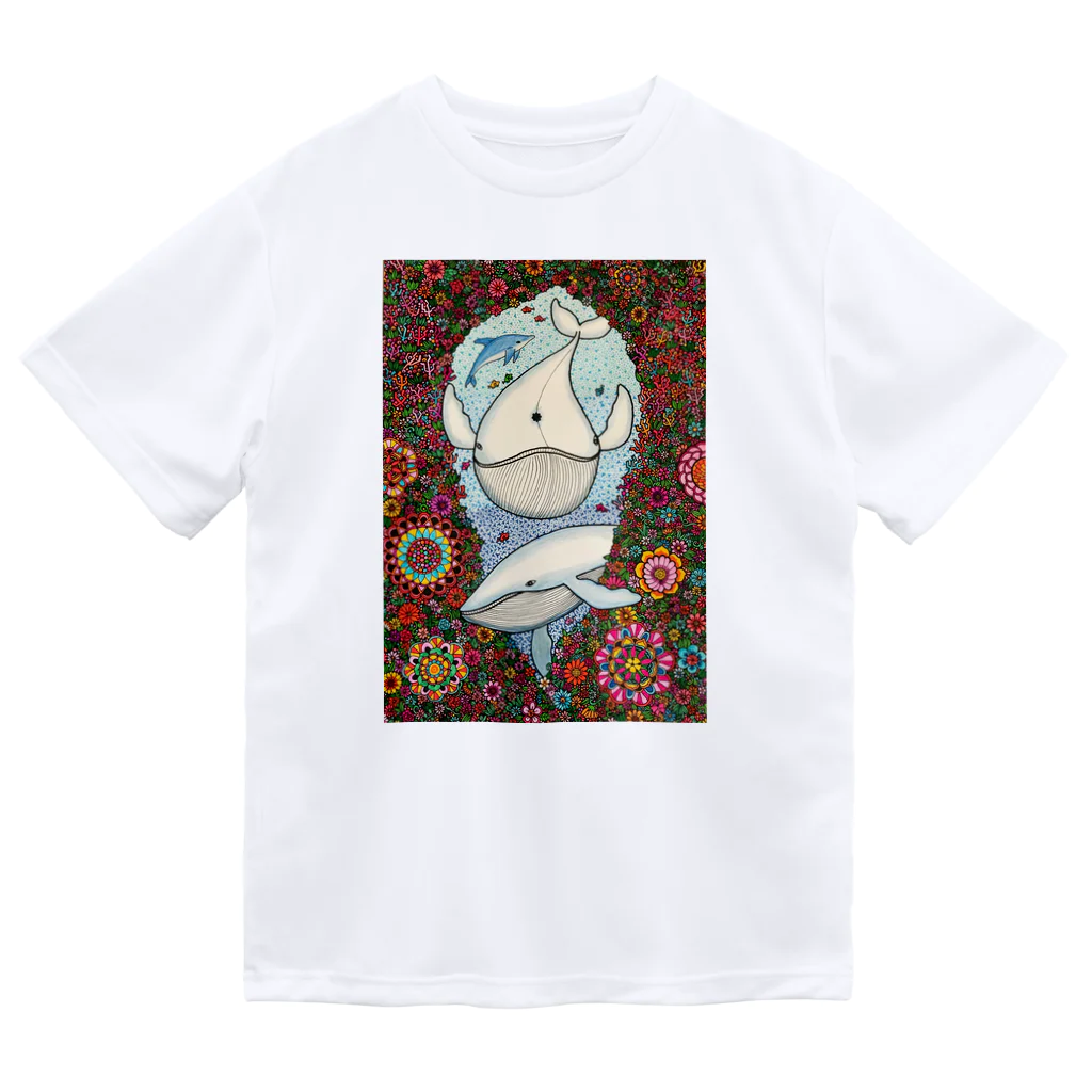 kouの落描き帳の白鯨 ドライTシャツ