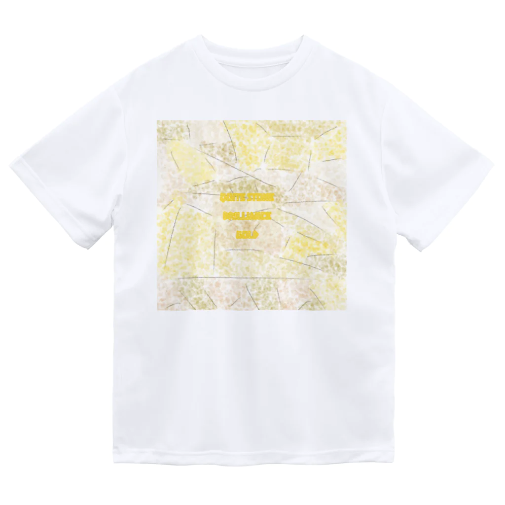 LeafCreateのQuiteStoneBrillianceGold Dry T-Shirt