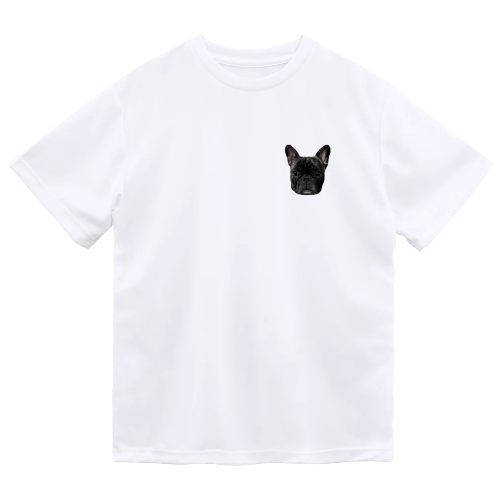 フレンチブルドッグのてんちゃんのフレンチブルドッグのてんちゃん Dry T-Shirt