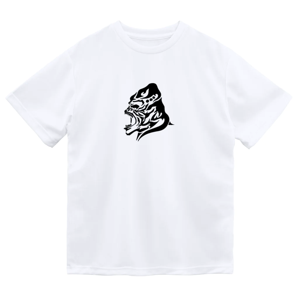 TRAVA design SHOPのゴリラトライバル ドライTシャツ