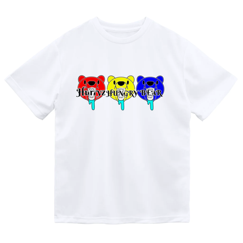 Hurryz HUNGRY BEARのHurryz HUNGRY BEARシグナル Dry T-Shirt