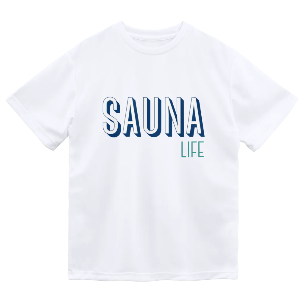 SNOW LIFE JOURNEYのSAUNA LIFE サウナライフ。 ドライTシャツ