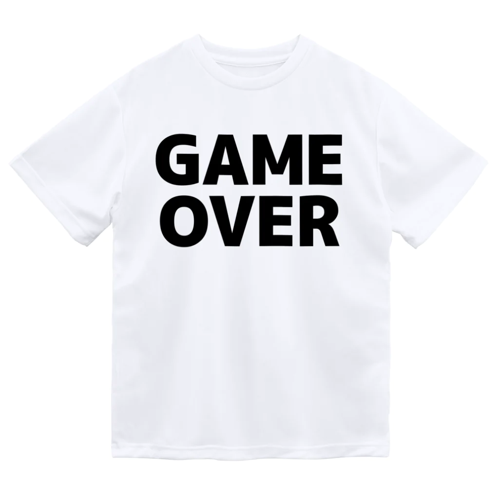 TOKYO LOGOSHOP 東京ロゴショップのGAMEOVER-ゲームオーバー- Dry T-Shirt