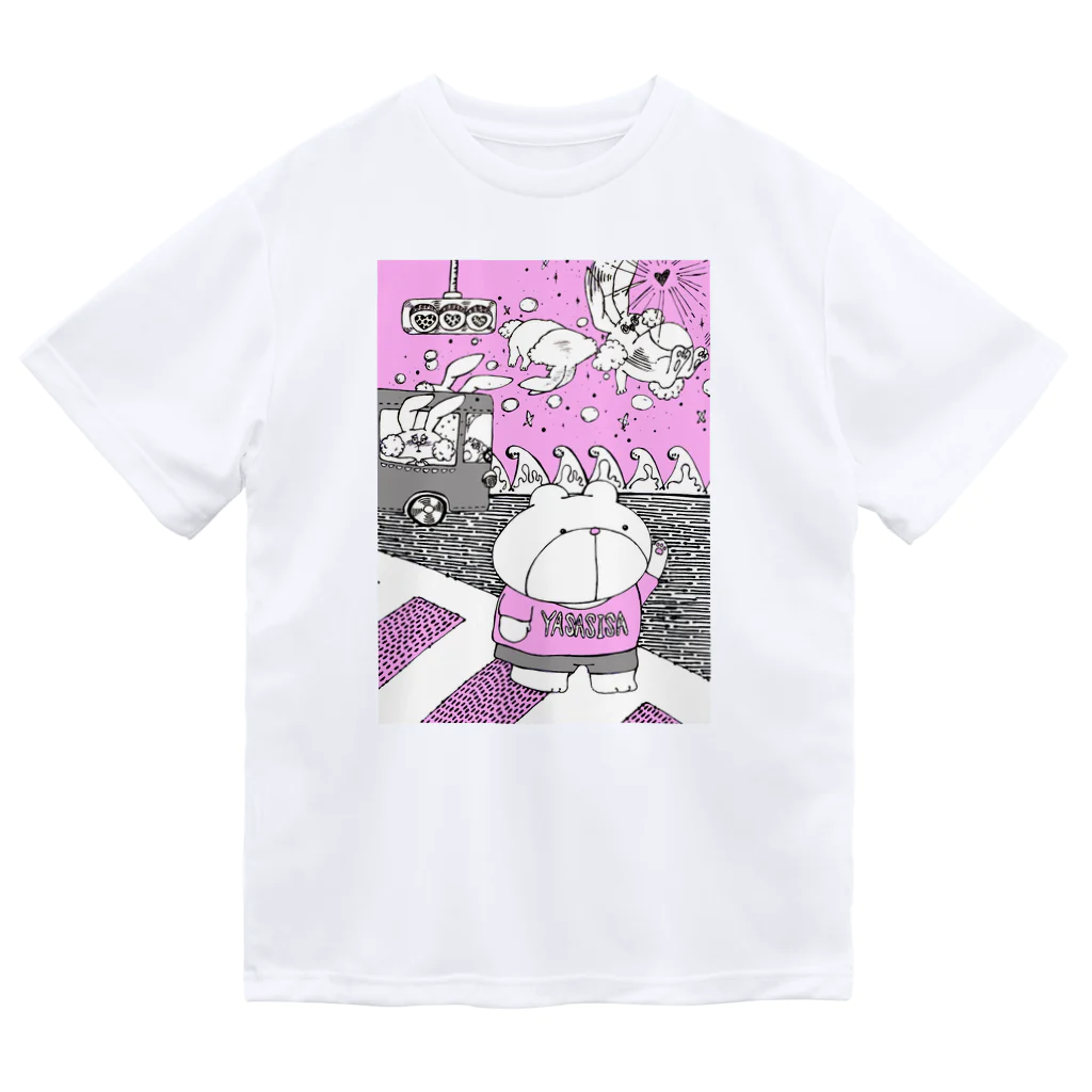 【Yuwiiの店】ゆぅぅぃーのうさ恋★くまさんにズキューーーーーン！ Dry T-Shirt