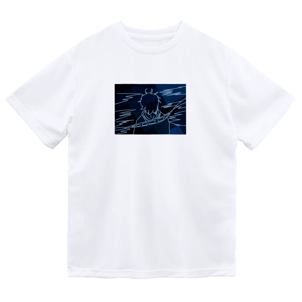 シアンのmemory Dry T-Shirt