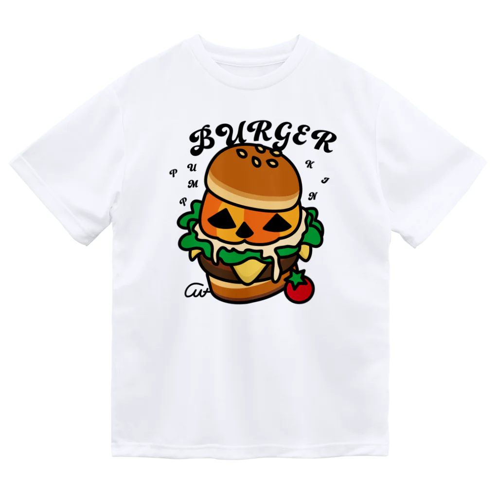 イラスト MONYAAT のバーガー ドライTシャツ